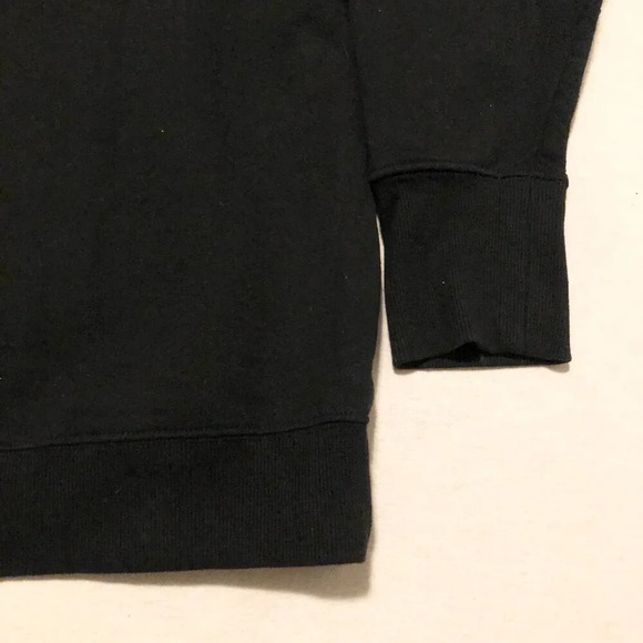 Champion Sweater Women XL Size Black Crewneck - Picture 11 of 16